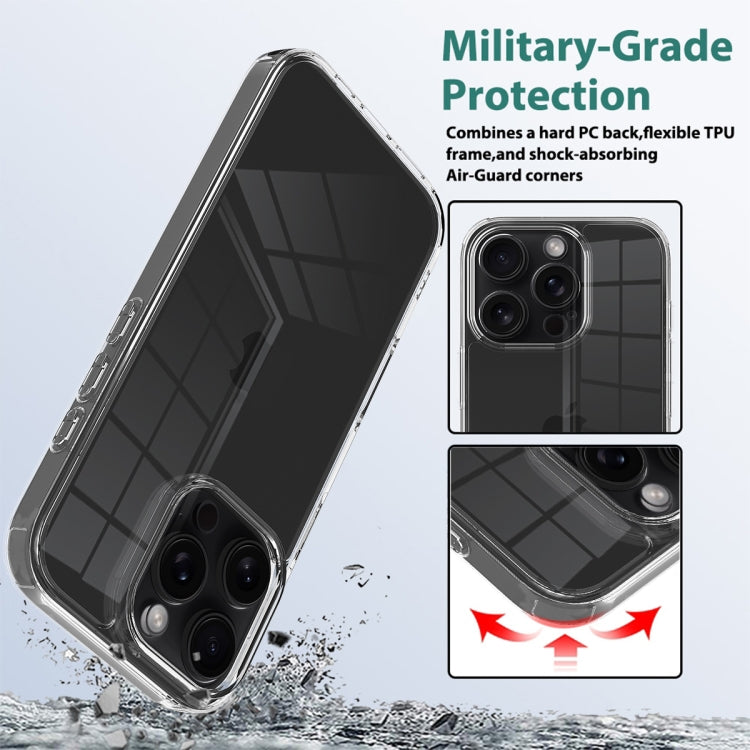 For iPhone 16 Pro Max Scratchproof Acrylic TPU Phone Case(Transparent) - iPhone 16 Pro Max Cases by PMC Jewellery | Online Shopping South Africa | PMC Jewellery | Buy Now Pay Later Mobicred