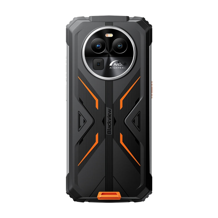 Blackview BV8100 Rugged Phone, 8GB+256GB, 6.5 inch Android 14 MediaTek Helio G99 Octa Core up to 2.2GHz, Network: 4G, NFC, OTG(Orange) - Blackview by Blackview | Online Shopping South Africa | PMC Jewellery | Buy Now Pay Later Mobicred