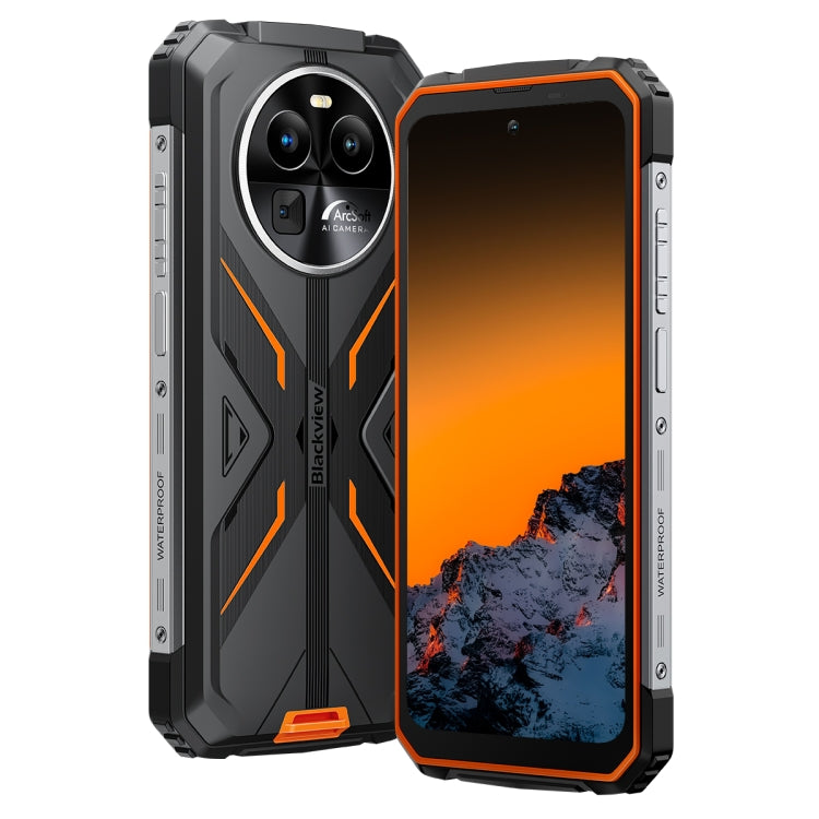 Blackview BV8100 Rugged Phone, 8GB+256GB, 6.5 inch Android 14 MediaTek Helio G99 Octa Core up to 2.2GHz, Network: 4G, NFC, OTG(Orange) - Blackview by Blackview | Online Shopping South Africa | PMC Jewellery | Buy Now Pay Later Mobicred