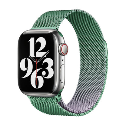 For Apple Watch SE 2023 40mm Milan Gradient Loop Magnetic Buckle Watch Band(Light Violet) - Watch Bands by PMC Jewellery | Online Shopping South Africa | PMC Jewellery