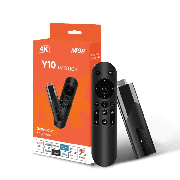 M98-Y10 Allwinner H618 Quad-Core ARM Cortex A53 6K HD Android TV Stick, RAM:2GB+16GB(UK Plug) - Android TV Sticks by PMC Jewellery | Online Shopping South Africa | PMC Jewellery | Buy Now Pay Later Mobicred