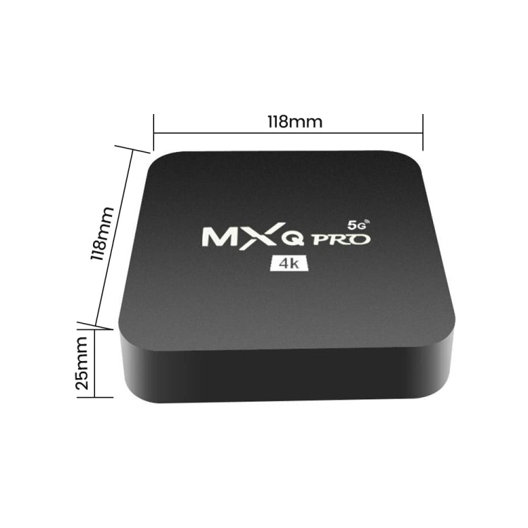 MXQ Pro RK3228A Quad-Core CPU 4K HD Network Set-Top Box, RAM:2GB+16GB(US Plug) - RK3228A by PMC Jewellery | Online Shopping South Africa | PMC Jewellery | Buy Now Pay Later Mobicred