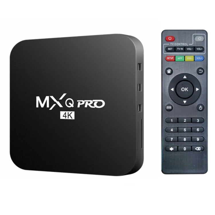 MXQ Pro RK3228A Quad-Core CPU 4K HD Network Set-Top Box, RAM:2GB+16GB(UK Plug) - RK3228A by PMC TechLife | Online Shopping South Africa | PMC TechLife | Buy Now Pay Later Mobicred