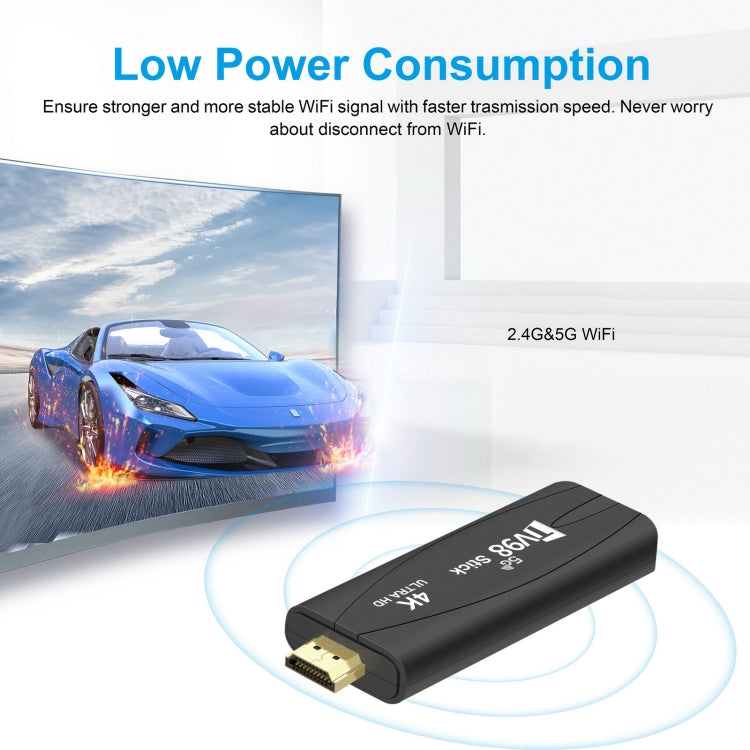 TV98 Rockchip 3228A Quad Core 4K HD Bluetooth Android TV Stick, RAM:2GB+16GB(US Plug) - Android TV Sticks by PMC TechLife | Online Shopping South Africa | PMC TechLife | Buy Now Pay Later Mobicred