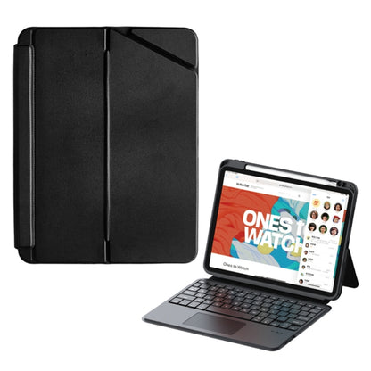 For iPad 10th Gen 10.9 2022 ZGA K01 Wireless Bluetooth Magnetic Keyboard Tablet Leather Case(Black) - Universal by ZGA | Online Shopping South Africa | PMC Jewellery | Buy Now Pay Later Mobicred