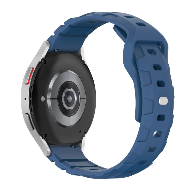 18mm Armor Silicone Watch Band(Dark Blue) - 18mm Bands by PMC TechLife | Online Shopping South Africa | PMC TechLife | Buy Now Pay Later Mobicred