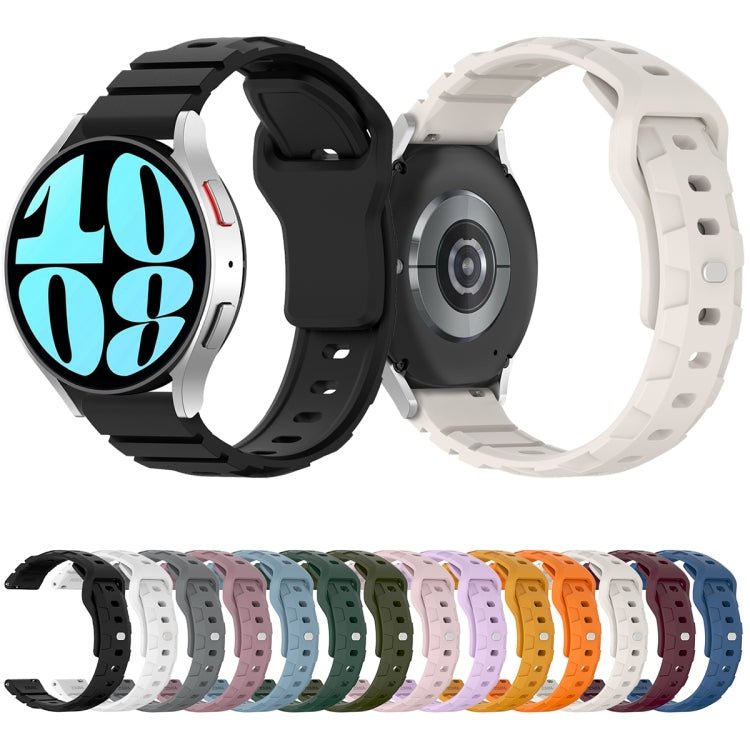 18mm Armor Silicone Watch Band(Purple) - 18mm Bands by PMC TechLife | Online Shopping South Africa | PMC TechLife | Buy Now Pay Later Mobicred