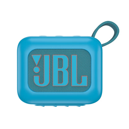 For JBL Go 4 Wireless Bluetooth Speaker Silicone Protective Case(Blue) - Protective Case by PMC Jewellery | Online Shopping South Africa | PMC Jewellery