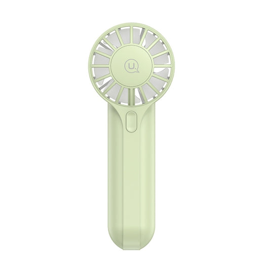 USAMS ZB288 Portable Type-C Rechargeable High Speed Handheld Mini Fan(Green) - Electric Fans by USAMS | Online Shopping South Africa | PMC Jewellery | Buy Now Pay Later Mobicred