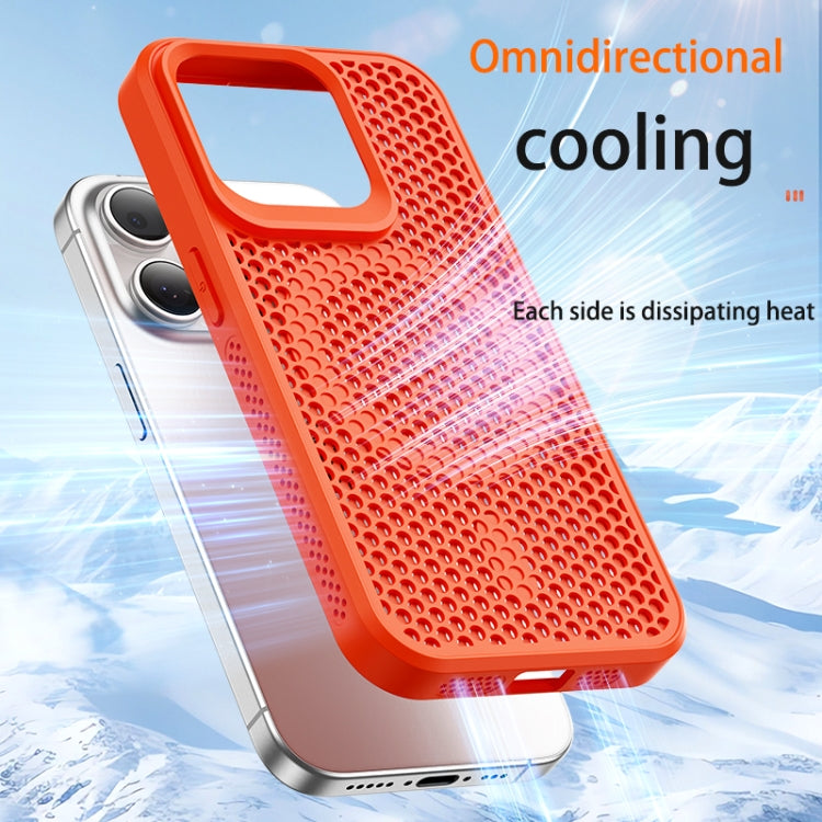 For iPhone 13 Pro Max MagSafe Magnetic Heat Dissipation Phone Case(Orange) - iPhone 13 Pro Max Cases by PMC Jewellery | Online Shopping South Africa | PMC Jewellery