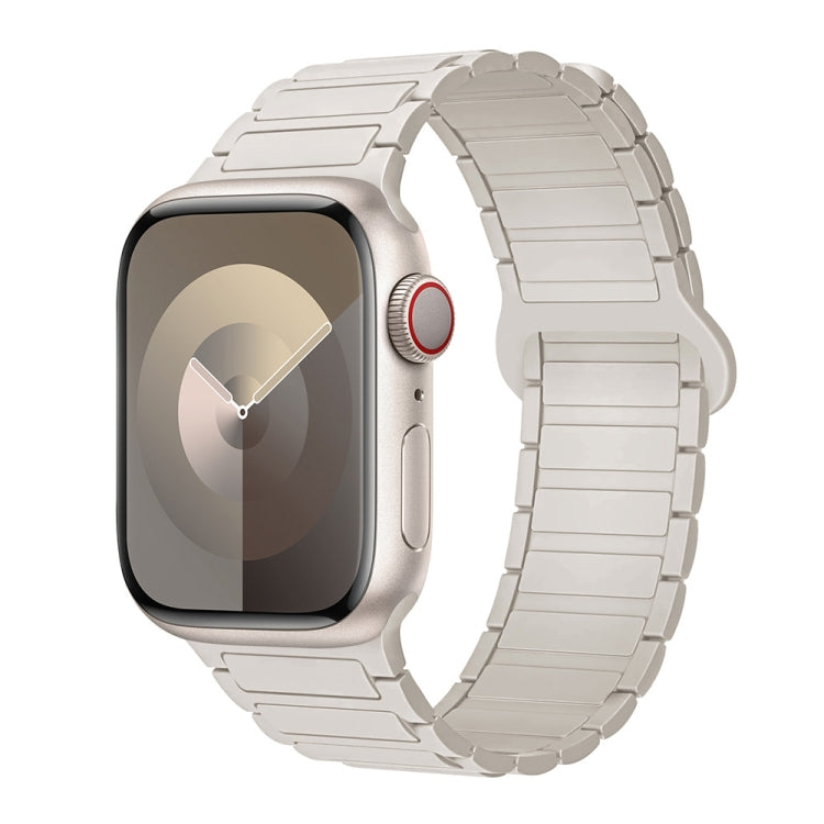 For Apple Watch Series 5 40mm I-Shaped Magnetic Silicone Watch Band(Starlight) - free shipping - PMC TechLife - Order now!