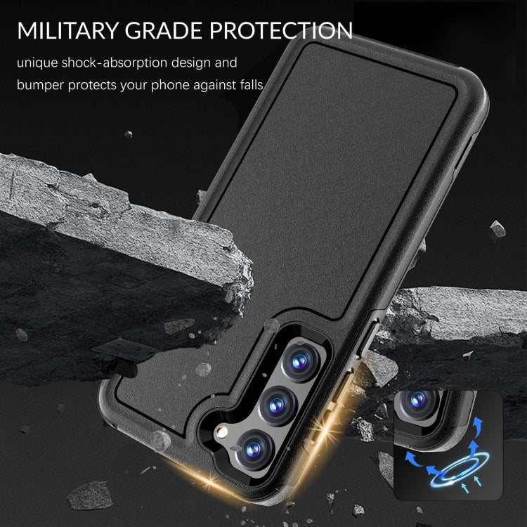 For Samsung Galaxy S23+ 5G RedPepper Armor PC Hybrid TPU Phone Case(Black) - Galaxy S23+ 5G Cases by RedPepper | Online Shopping South Africa | PMc TechLife | Buy Now Pay Later Mobicred