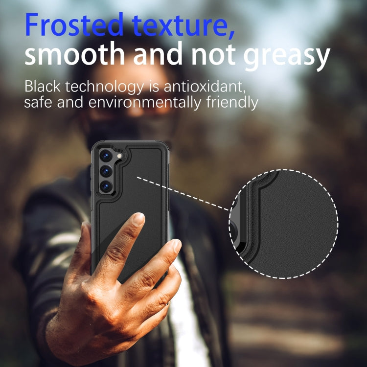 For Samsung Galaxy S23+ 5G RedPepper Armor PC Hybrid TPU Phone Case(Black) - Galaxy S23+ 5G Cases by RedPepper | Online Shopping South Africa | PMc TechLife | Buy Now Pay Later Mobicred