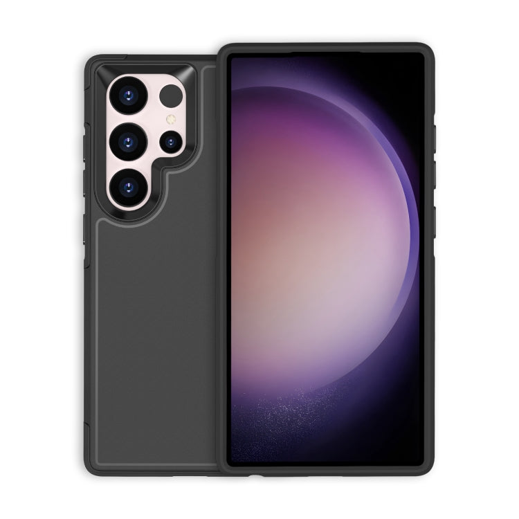 For Samsung Galaxy S22 Ultra 5G RedPepper Armor PC Hybrid TPU Phone Case(Black) - Galaxy S22 Ultra 5G Cases by RedPepper | Online Shopping South Africa | PMc TechLife | Buy Now Pay Later Mobicred