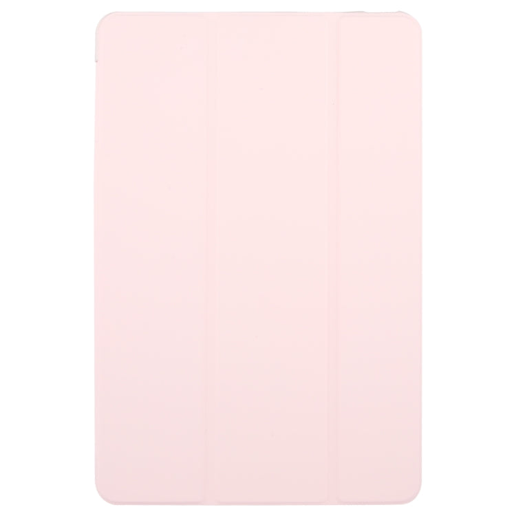 For Huawei MatePad SE 11 2024 Tri-fold Silicone Leather Tablet Case(Pink) - Huawei by PMC Jewellery | Online Shopping South Africa | PMC Jewellery | Buy Now Pay Later Mobicred