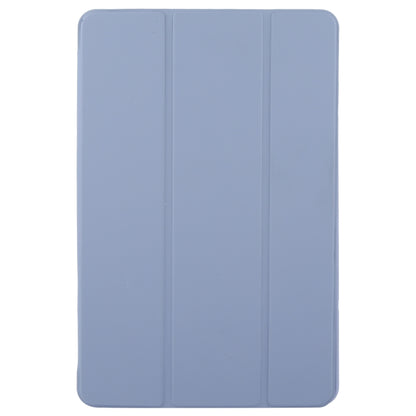 For Huawei MatePad SE 11 2024 Tri-fold Silicone Leather Tablet Case(Lavender) - Huawei by PMC Jewellery | Online Shopping South Africa | PMC Jewellery | Buy Now Pay Later Mobicred