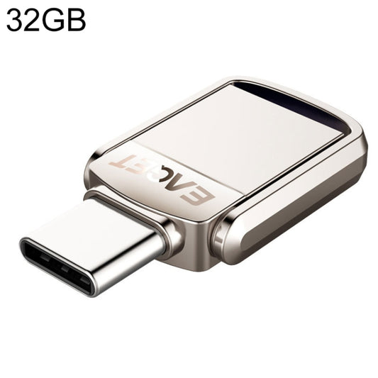 EAGET 32G USB 3.1 + USB-C Interface Metal Twister Flash U Disk, Standard - USB Flash Drives by PMC Jewellery | Online Shopping South Africa | PMC Jewellery | Buy Now Pay Later Mobicred