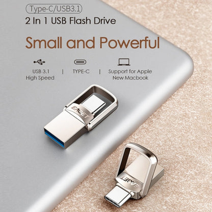 EAGET 32G USB 3.1 + USB-C Interface Metal Twister Flash U Disk, Standard - USB Flash Drives by PMC Jewellery | Online Shopping South Africa | PMC Jewellery | Buy Now Pay Later Mobicred