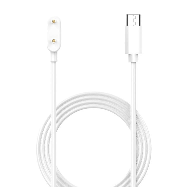 For Huawei Band 9 / 9 NFC USB-C / Type-C Port Smart Watch Charging Cable(White) - Charger by PMC Jewellery | Online Shopping South Africa | PMC Jewellery