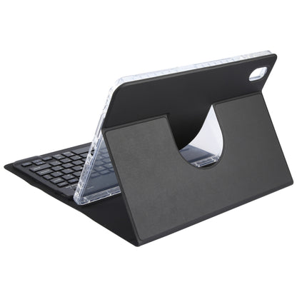 For Huawei MatePad Air 11.5 Square Button Bluetooth Keyboard Rotatable Holder Leather Case(Black) - Huawei Keyboard by PMC Jewellery | Online Shopping South Africa | PMC Jewellery