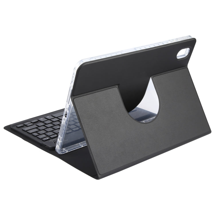 For Huawei MatePad Pro 11 2024 / 2022 Square Button Backlight Bluetooth Keyboard Rotatable Holder Leather Case(Black) - Huawei Keyboard by PMC TechLife | Online Shopping South Africa | PMC TechLife