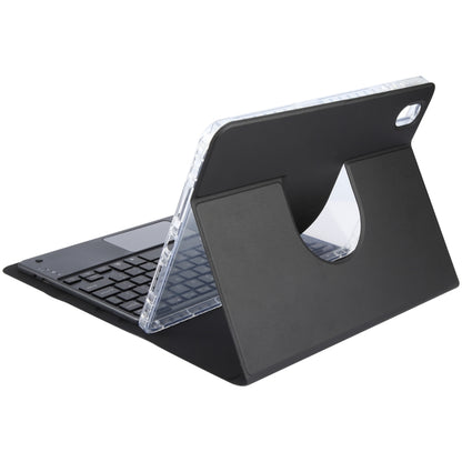 For Xiaomi Pad 6 Square Button Bluetooth Keyboard Rotatable Holder Leather Case with Touchpad(Black) - Others Keyboard by PMC Jewellery | Online Shopping South Africa | PMC Jewellery