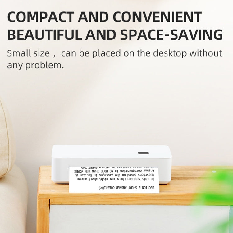 A4 mini Portable Bluetooth HD Thermal Printer for Home Office Study(AU Plug) - Printer by PMC Jewellery | Online Shopping South Africa | PMC Jewellery | Buy Now Pay Later Mobicred