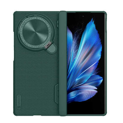 For vivo X Fold3 NILLKIN Super Frosted Shield Prop PC + TPU Phone Case(Green) - vivo Cases by NILLKIN | Online Shopping South Africa | PMC Jewellery | Buy Now Pay Later Mobicred