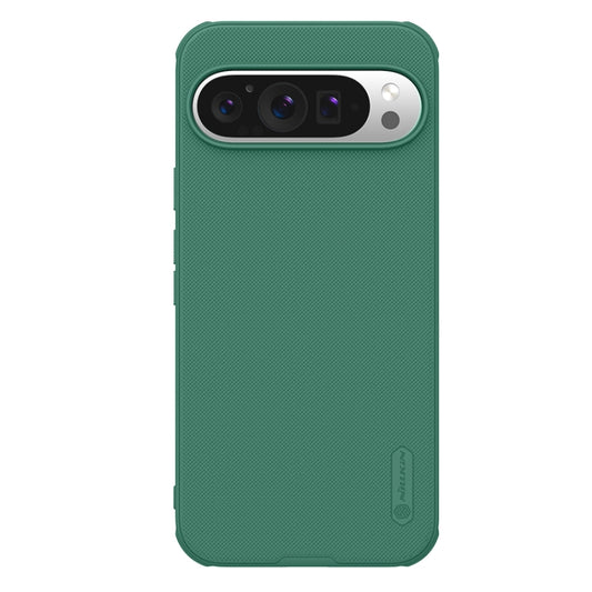 For Google Pixel 9 Pro NILLKIN Frosted Shield Pro PC + TPU Phone Case(Green) - Google Cases by NILLKIN | Online Shopping South Africa | PMC Jewellery