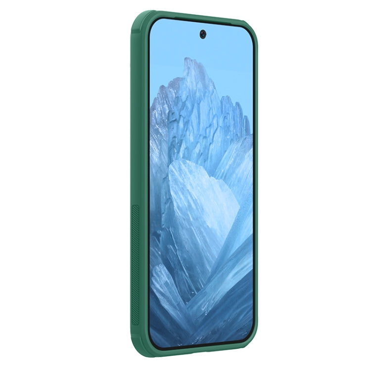 For Google Pixel 9 NILLKIN Frosted Shield Pro Magnetic Phone Case(Green) - Google Cases by NILLKIN | Online Shopping South Africa | PMC Jewellery | Buy Now Pay Later Mobicred