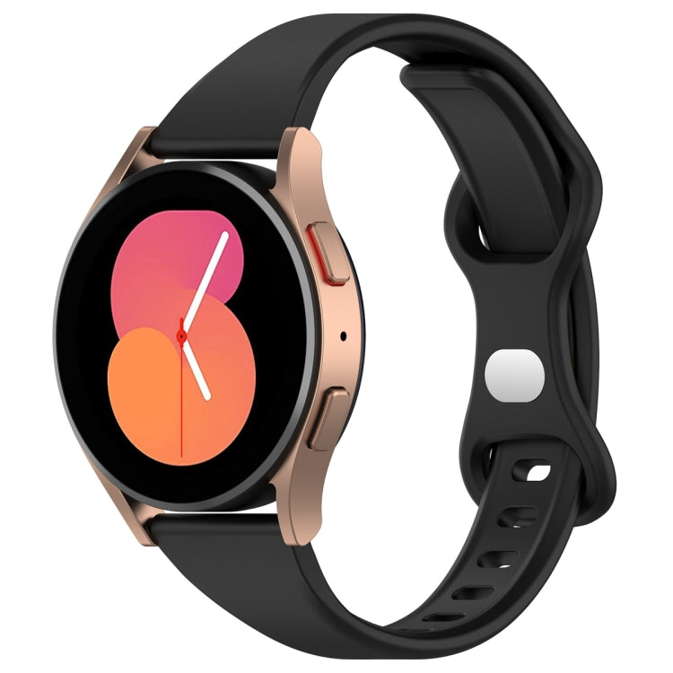 22mm Slim Reverse Buckle Silicone Watch Band(Black) - free shipping - PMC TechLife - Order now!