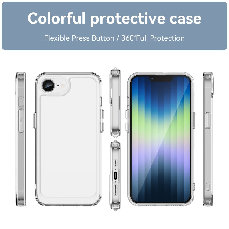 For iPhone SE 2024 Candy Series TPU Phone Case(Transparent) - More iPhone Cases by PMC Jewellery | Online Shopping South Africa | PMC Jewellery | Buy Now Pay Later Mobicred