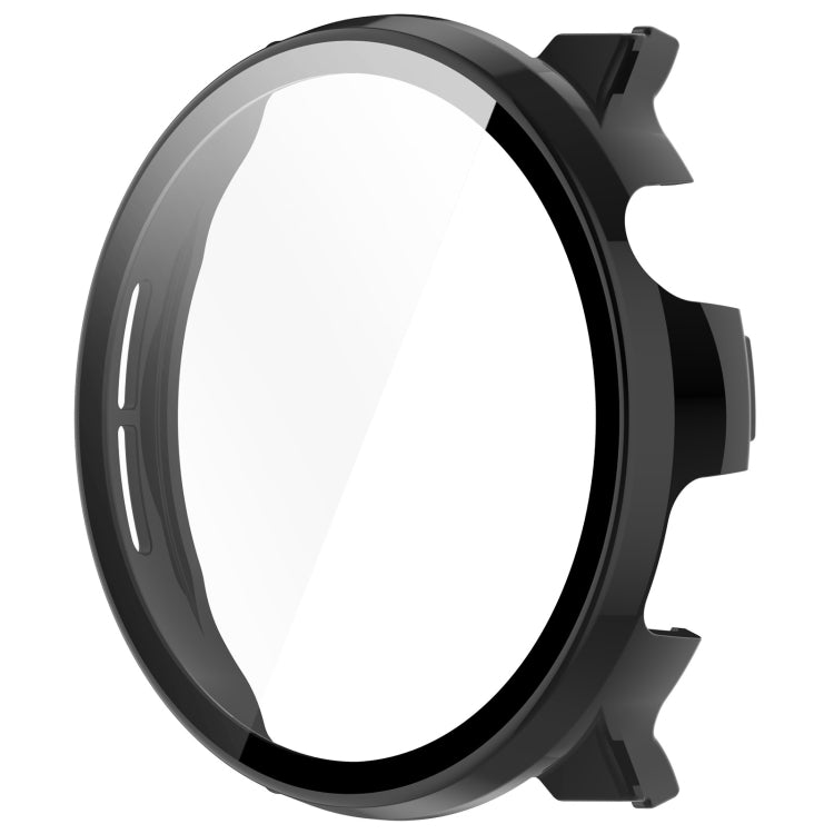 For Xiaomi Mibro Watch Lite 2 PC + Tempered Film Integrated Watch Protective Case(Black) - Watch Cases by PMC TechLife | Online Shopping South Africa | PMC TechLife | Buy Now Pay Later Mobicred