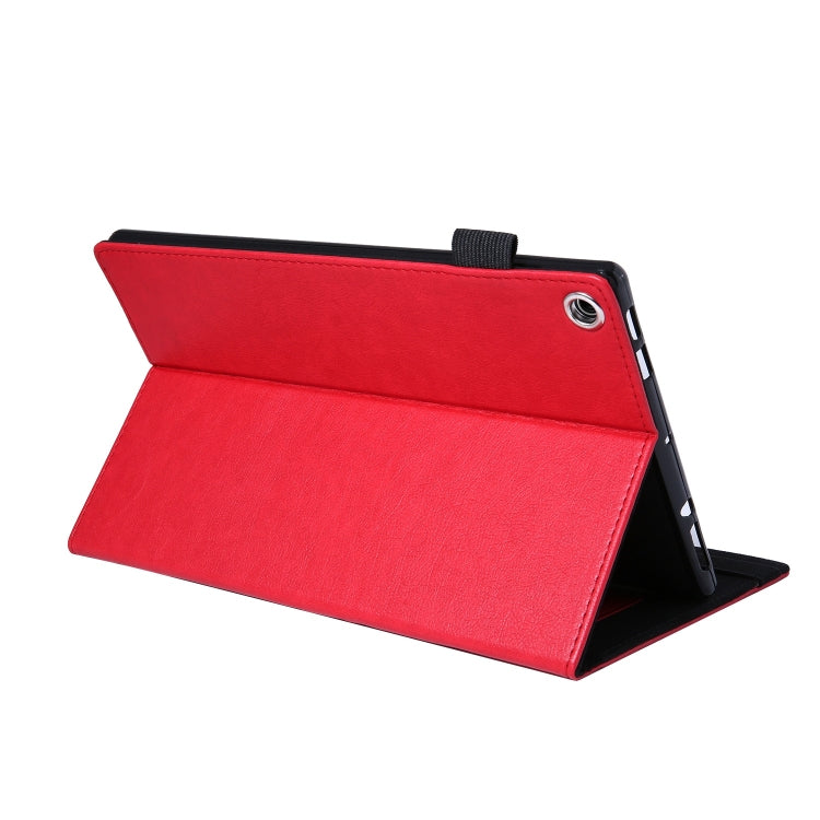 For Amazon Kindle Fire HD10 2017/2019 Extraordinary Series Smart Leather Tablet Case(Red) - Amazon by PMC TechLife | Online Shopping South Africa | PMC TechLife | Buy Now Pay Later Mobicred