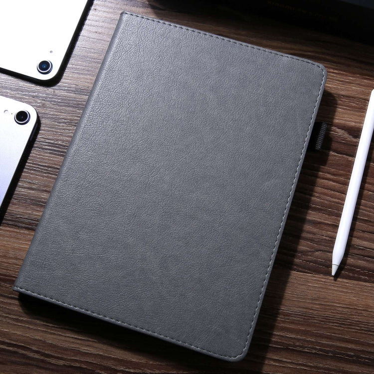 10 inch Extraordinary Series Leather Tablet Case(Grey) - 10 - 11 inch by PMC TechLife | Online Shopping South Africa | PMC TechLife | Buy Now Pay Later Mobicred