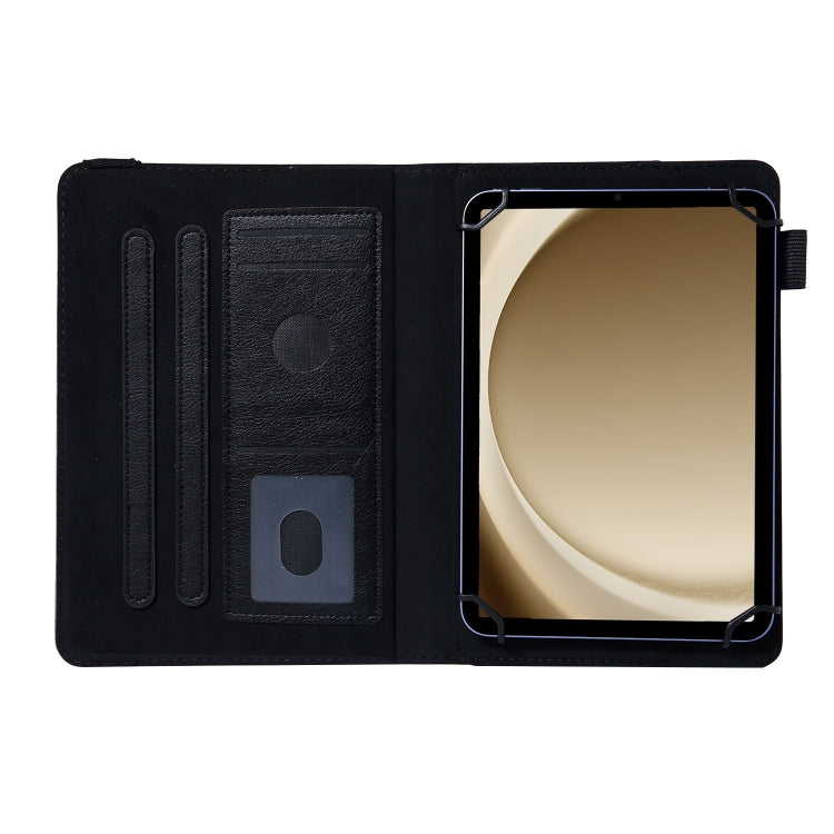 10 inch Extraordinary Series Leather Tablet Case(Black) - 10 - 11 inch by PMC TechLife | Online Shopping South Africa | PMC TechLife | Buy Now Pay Later Mobicred