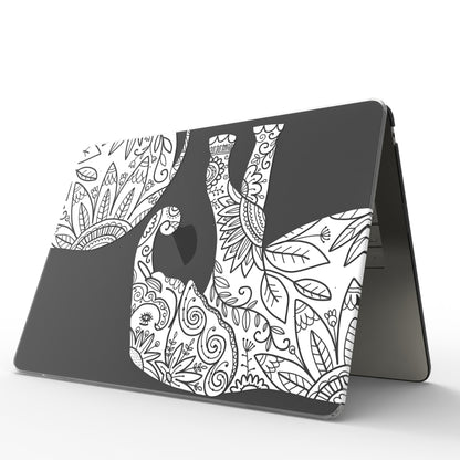 For MacBook Air 13.6 M2 A2681 / M3 A3113 UV Printed Pattern Laptop Frosted Protective Case(DDC-864) - MacBook Air Cases by PMC Jewellery | Online Shopping South Africa | PMC Jewellery | Buy Now Pay Later Mobicred