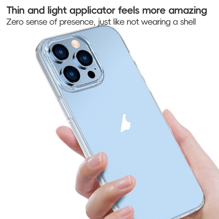 For iPhone 15 Pro Max ZGA Clear TPU Shockproof Phone Case(Transparent) - iPhone 15 Pro Max Cases by ZGA | Online Shopping South Africa | PMC Jewellery | Buy Now Pay Later Mobicred