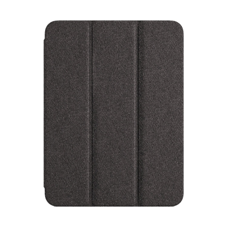 For iPad Pro 12.9 2022/2021/2020 ZGA Tri-Fold Voltage Smart Leather Tablet Case(Grey) - free shipping - PMc TechLife - Order now!