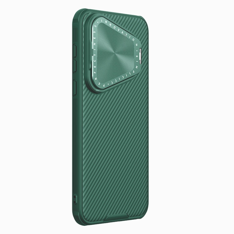 For Huawei Pura 70 NILLKIN CamShield Prop MagSafe Magnetic PC Phone Case(Green) - Huawei Cases by NILLKIN | Online Shopping South Africa | PMC Jewellery | Buy Now Pay Later Mobicred