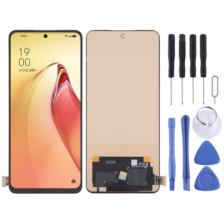 For OPPO Reno8 Pro+ TFT Material OEM LCD Screen with Digitizer Full Assembly - LCD Screen by PMC Jewellery | Online Shopping South Africa | PMC Jewellery | Buy Now Pay Later Mobicred