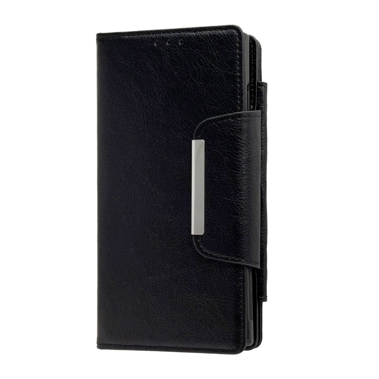 For Google Pixel 8a Multifunctional 7-Card Wallet Leather Phone Case(Black) - Google Cases by PMC TechLife | Online Shopping South Africa | PMC TechLife | Buy Now Pay Later Mobicred