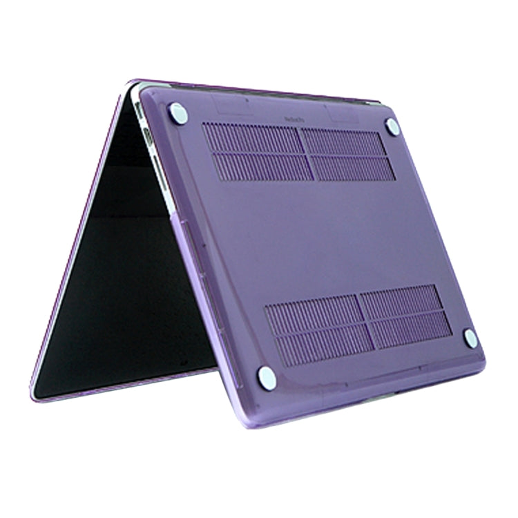 For MacBook Air 13.3 inch A2179 (2020) Laptop Crystal PC Protective Case(Purple) - MacBook Air Cases by PMC Jewellery | Online Shopping South Africa | PMC Jewellery | Buy Now Pay Later Mobicred