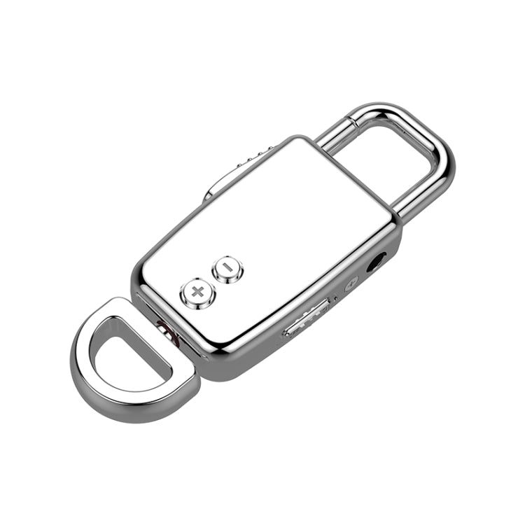 JNN S20 Zinc Alloy Keychain Voice Recorder, Memory:32GB(Silver) - Other Style by JNN | Online Shopping South Africa | PMC Jewellery | Buy Now Pay Later Mobicred