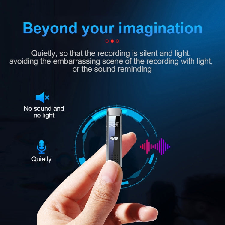 JNN Q7 Mini Portable Voice Recorder with OLED Screen, Memory:16GB(Metal Gray) - Recording Pen by JNN | Online Shopping South Africa | PMC TechLife | Buy Now Pay Later Mobicred