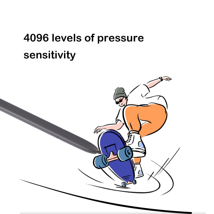 For Samsung Galaxy S24 Ultra 5G High Sensitivity Universal Capacitive Stylus Pen(Black) - Stylus Pen by PMC TechLife | Online Shopping South Africa | PMC TechLife | Buy Now Pay Later Mobicred