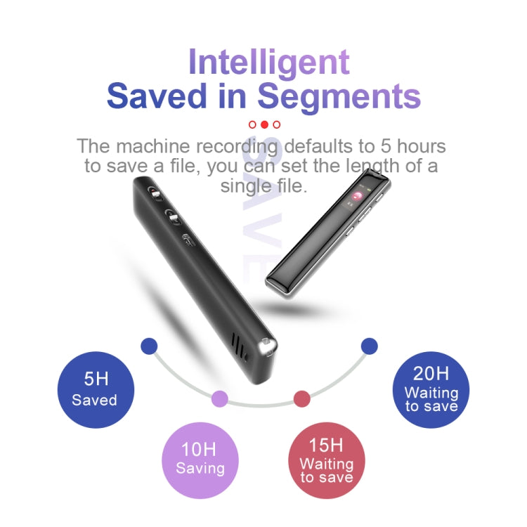 JNN Q33 HD Color Screen Stick Shape Portable Voice Recording Pen, Memory:4GB(Black) - Recording Pen by JNN | Online Shopping South Africa | PMC Jewellery | Buy Now Pay Later Mobicred