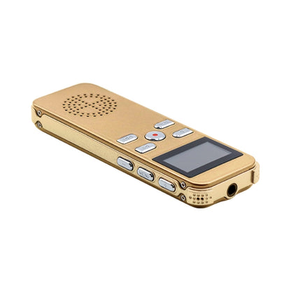 JNN X26 Mini Portable Voice Recorder with OLED Screen, Memory:16GB(Gold) - Recording Pen by JNN | Online Shopping South Africa | PMC Jewellery | Buy Now Pay Later Mobicred