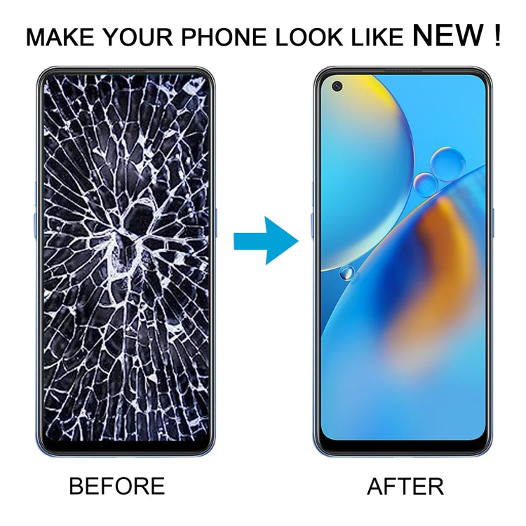 For OPPO Reno6 Lite Original AMOLED LCD Screen Digitizer Full Assembly with Frame - LCD Screen by PMC TechLife | Online Shopping South Africa | PMC TechLife