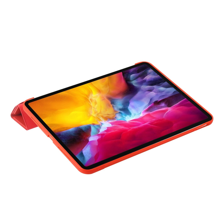 For iPad Pro 11 2024 TPU Deformation Flip Leather Tablet Case with Holder(Red) - iPad Pro 11 2024 Cases by PMC Jewellery | Online Shopping South Africa | PMC Jewellery | Buy Now Pay Later Mobicred